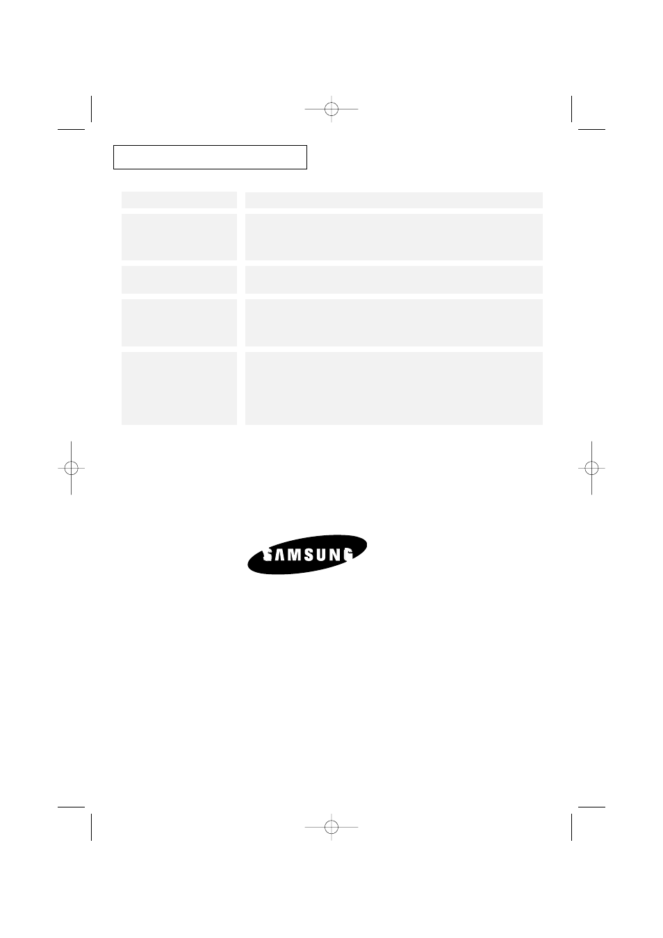 Samsung ME4096W User Manual | Page 22 / 22