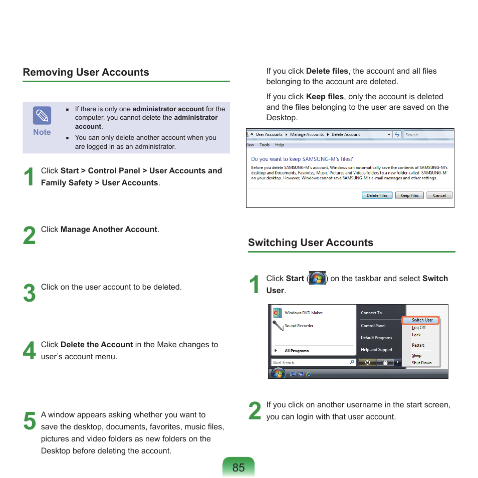 Samsung Q45c User Manual | Page 86 / 199