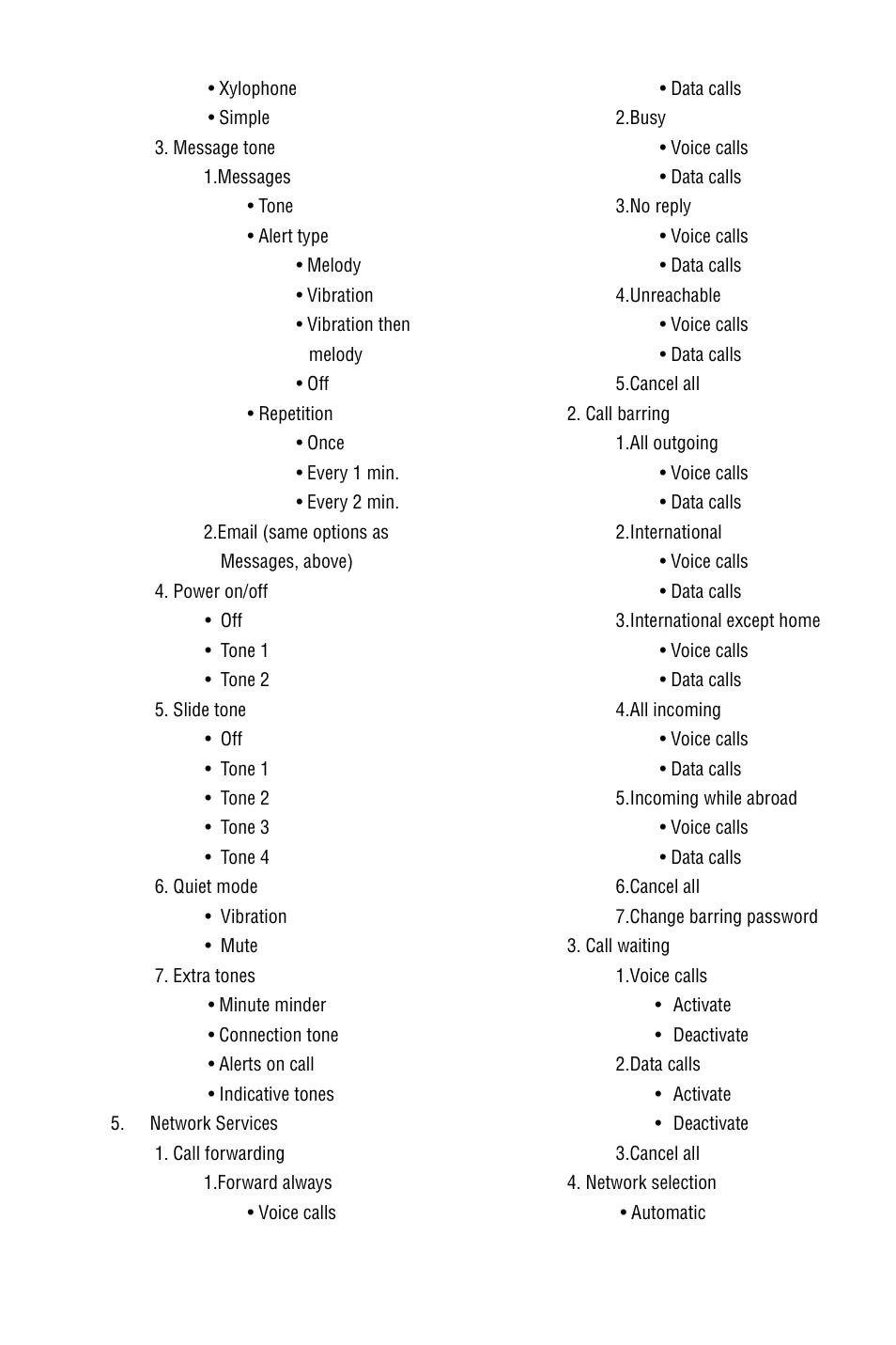 Samsung SGH-D606 User Manual | Page 54 / 185