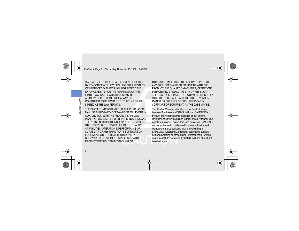 Samsung 11252009_D5 User Manual | Page 89 / 94