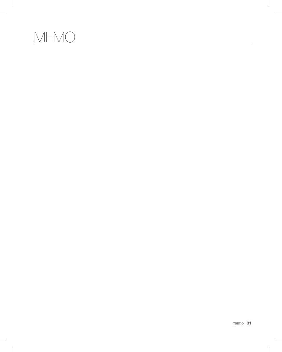 Samsung RB215AB User Manual | Page 31 / 32