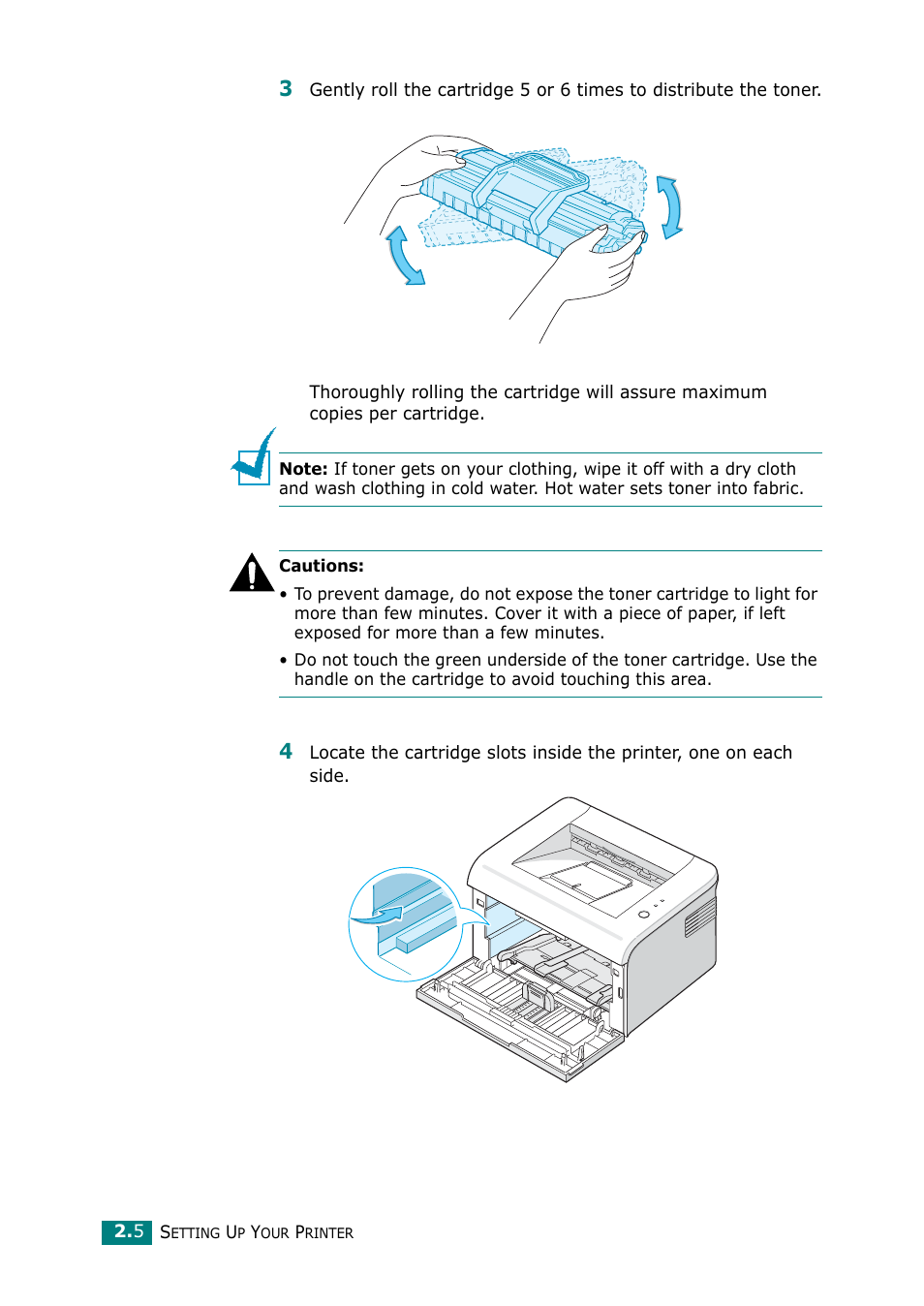 Samsung ML-2010 Series User Manual | Page 25 / 118
