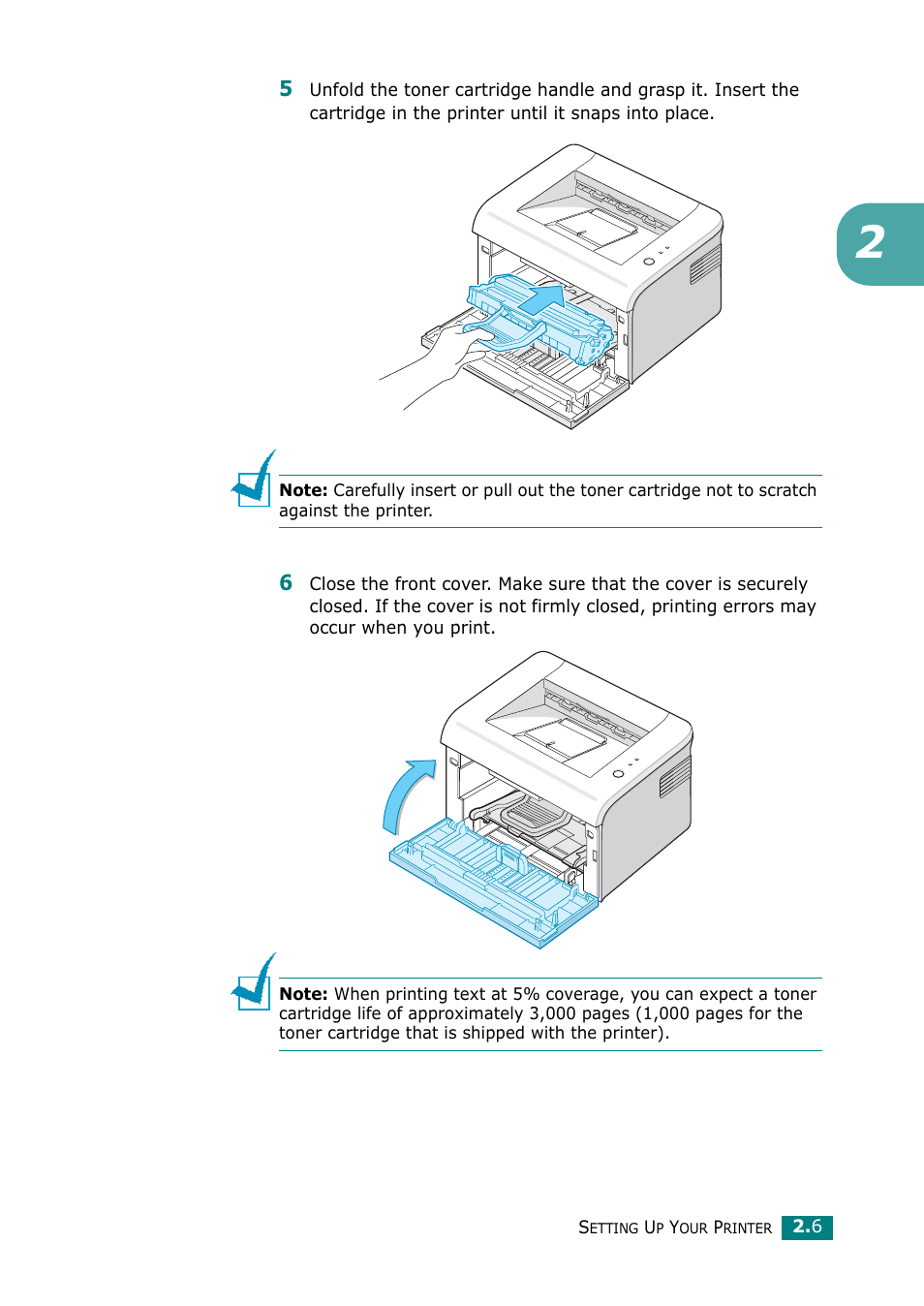 Samsung ML-2010 Series User Manual | Page 26 / 118