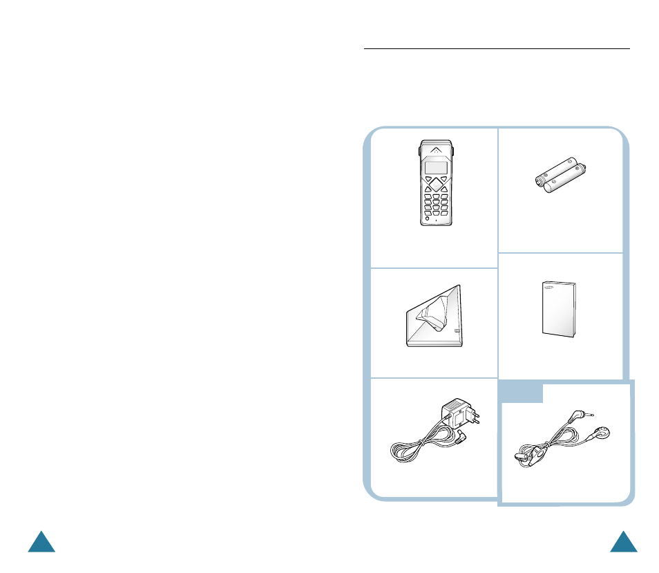 Checking parts | Samsung DECT-8000 User Manual | Page 3 / 30