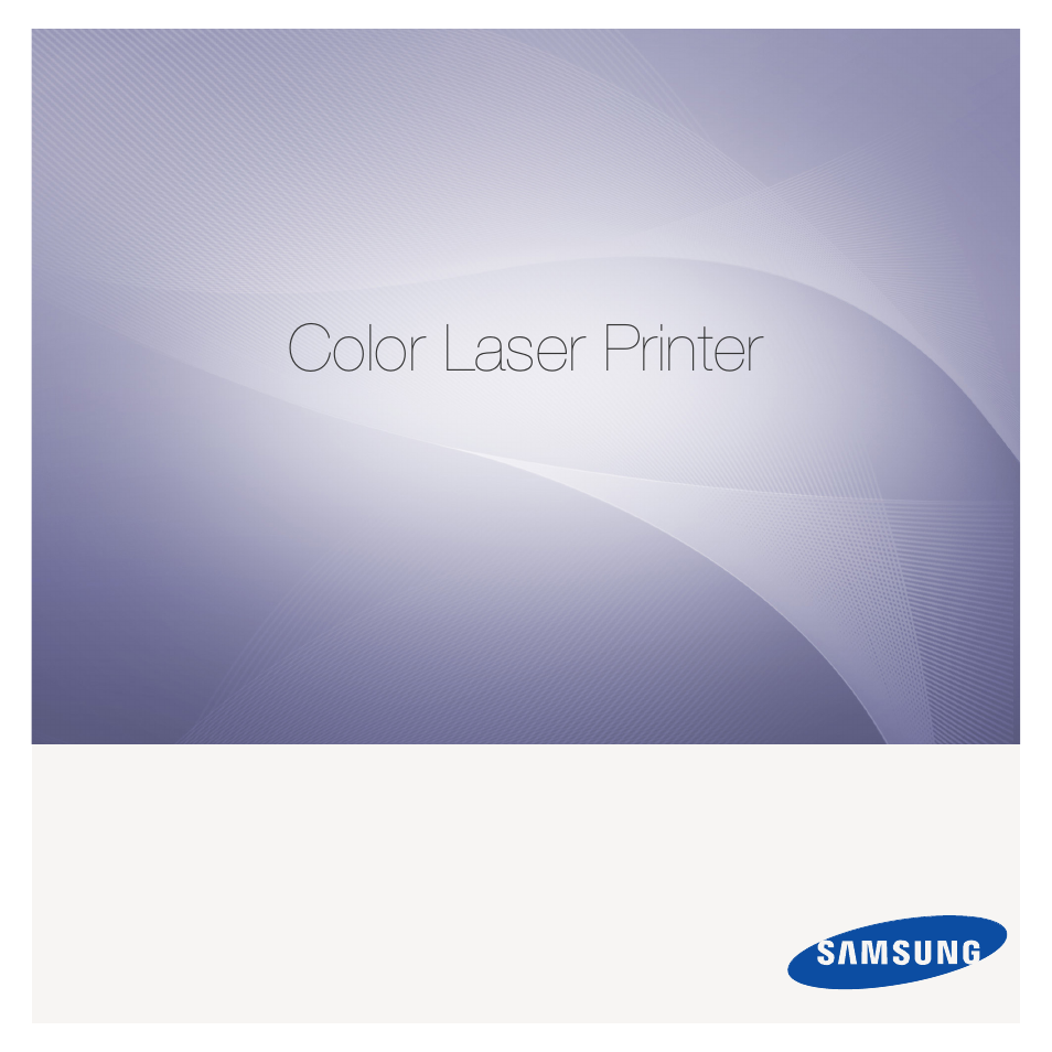 Samsung CLP-320 User Manual | 103 pages