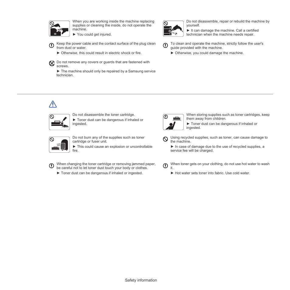 Supply usage | Samsung CLP-320 User Manual | Page 10 / 103
