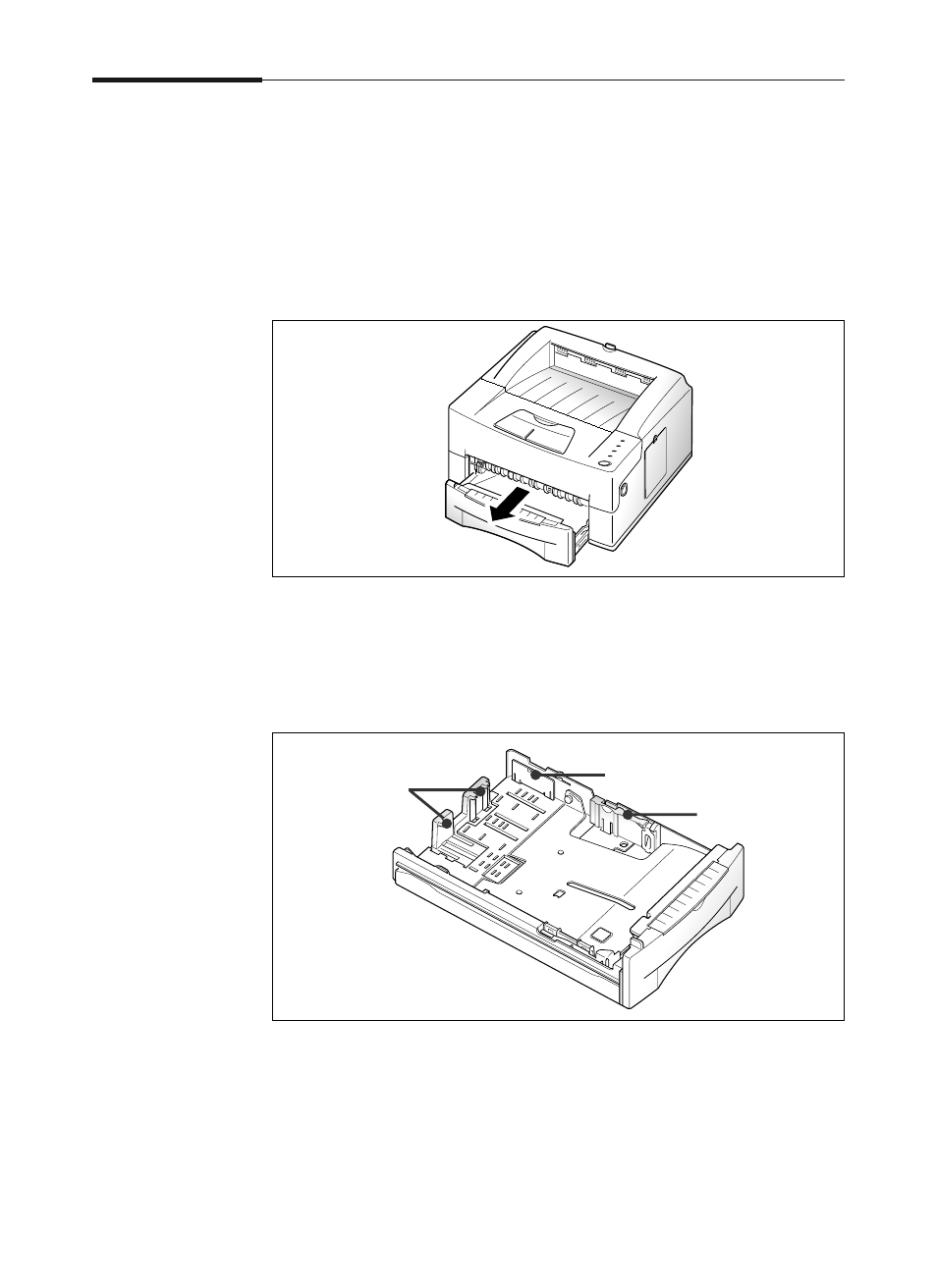 Loading a stack of paper | Samsung 6050 User Manual | Page 28 / 83