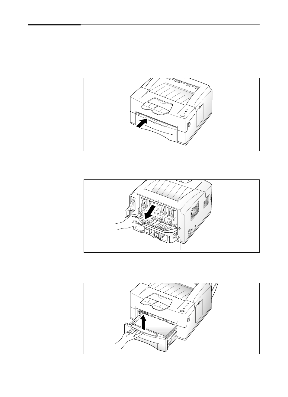 Manually feeding paper | Samsung 6050 User Manual | Page 33 / 83