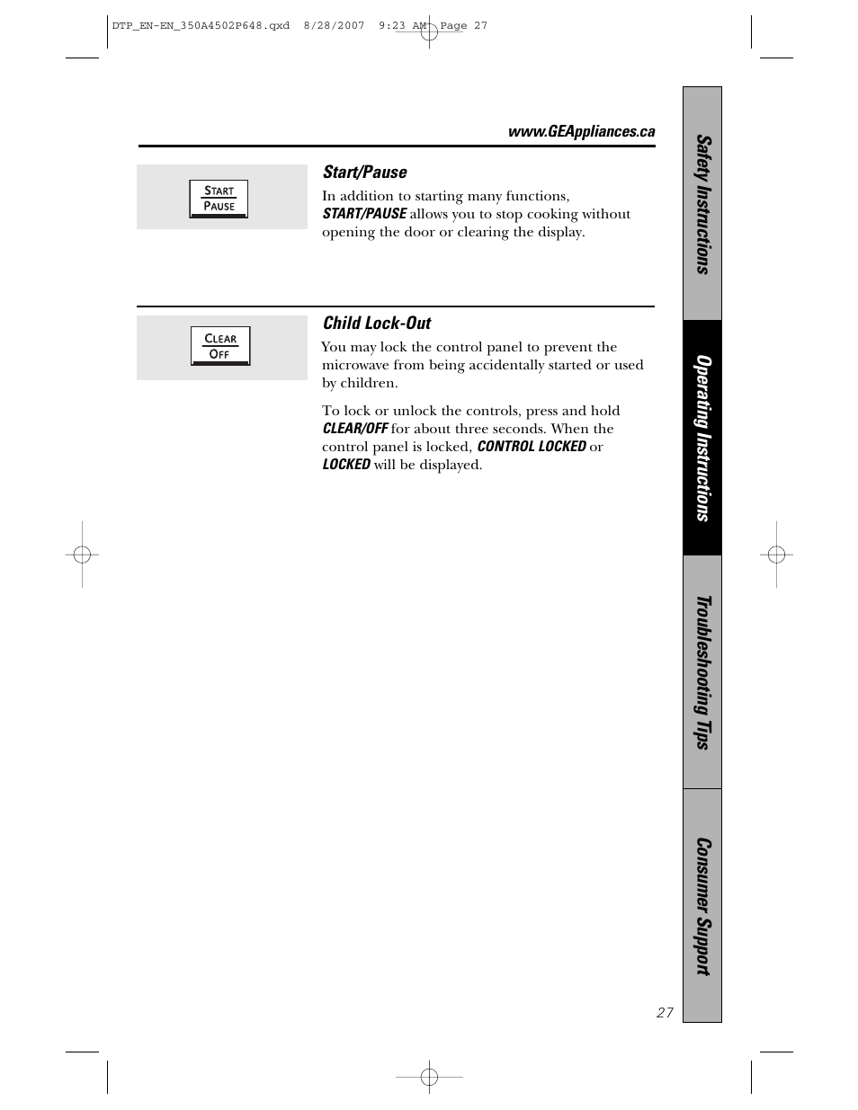 Samsung Spacemaker PVM1870 User Manual | Page 27 / 44