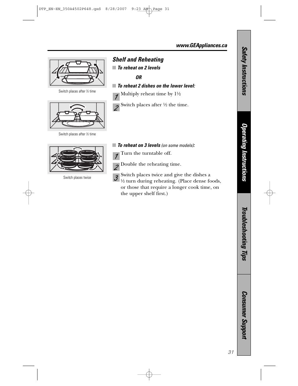 Samsung Spacemaker PVM1870 User Manual | Page 31 / 44