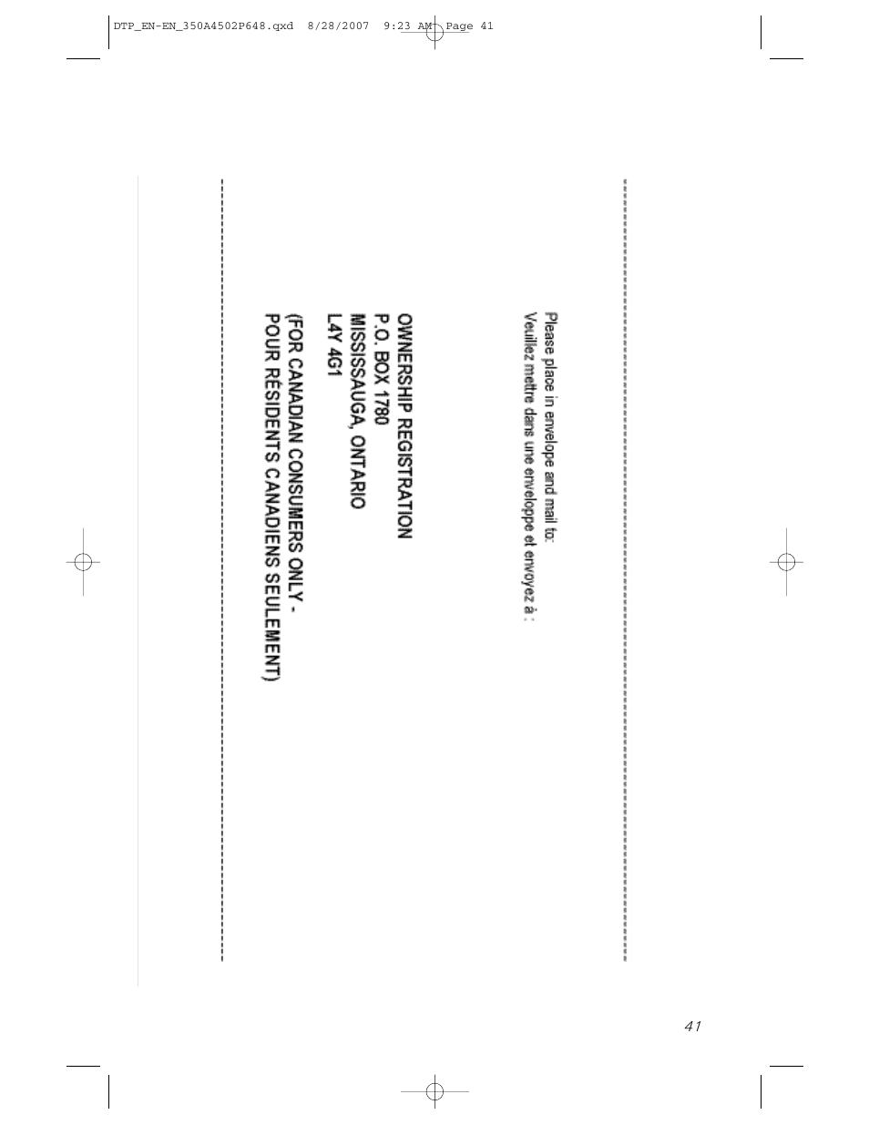 Samsung Spacemaker PVM1870 User Manual | Page 41 / 44