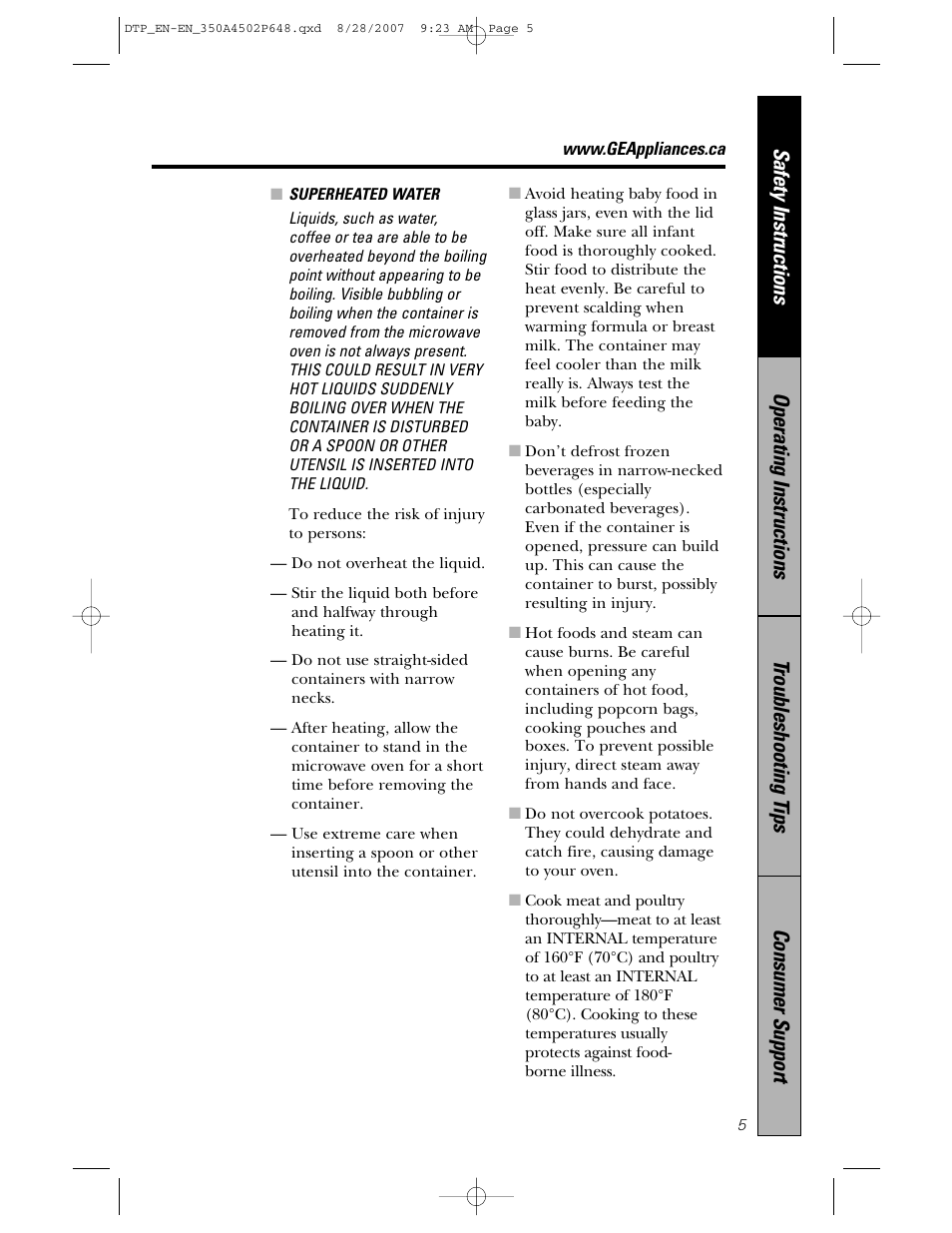 Samsung Spacemaker PVM1870 User Manual | Page 5 / 44