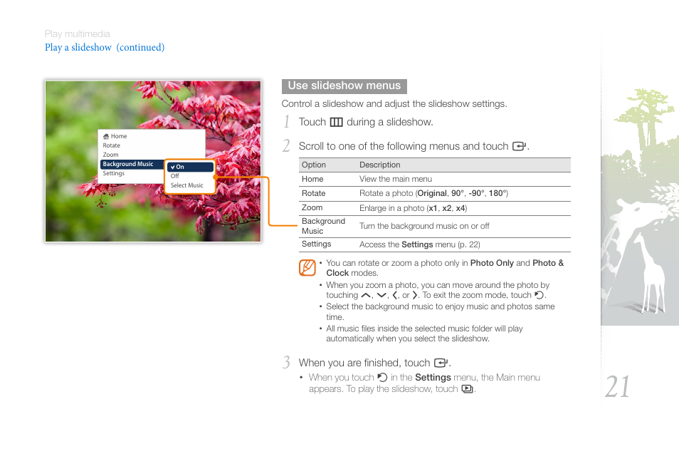 Samsung LP10WSLSB/ZA User Manual | Page 21 / 49