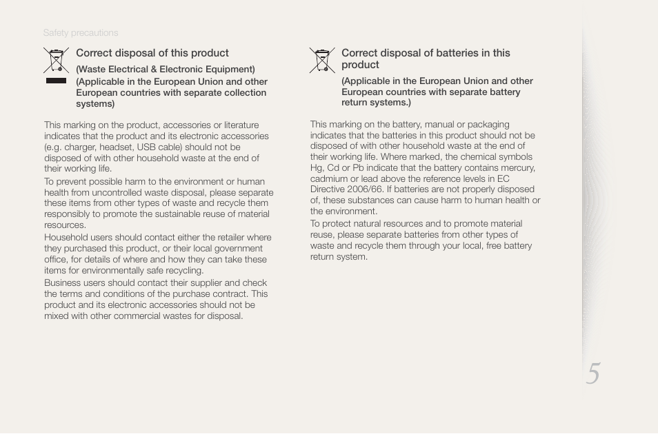 Samsung LP10WSLSB/ZA User Manual | Page 5 / 49