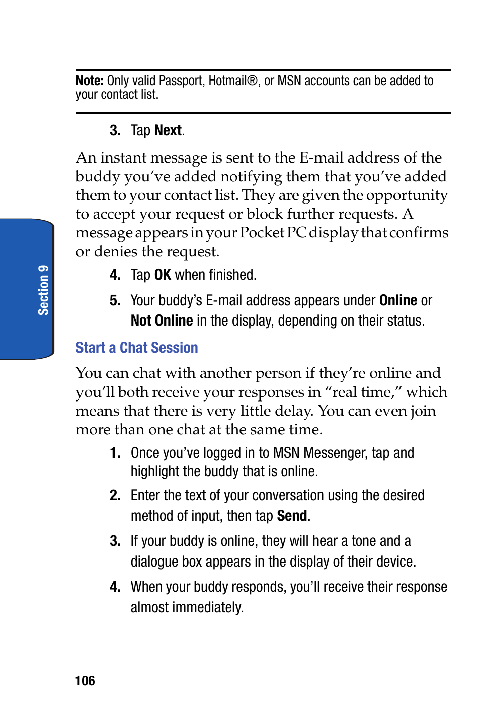 Samsung SCH-i730 User Manual | Page 106 / 220
