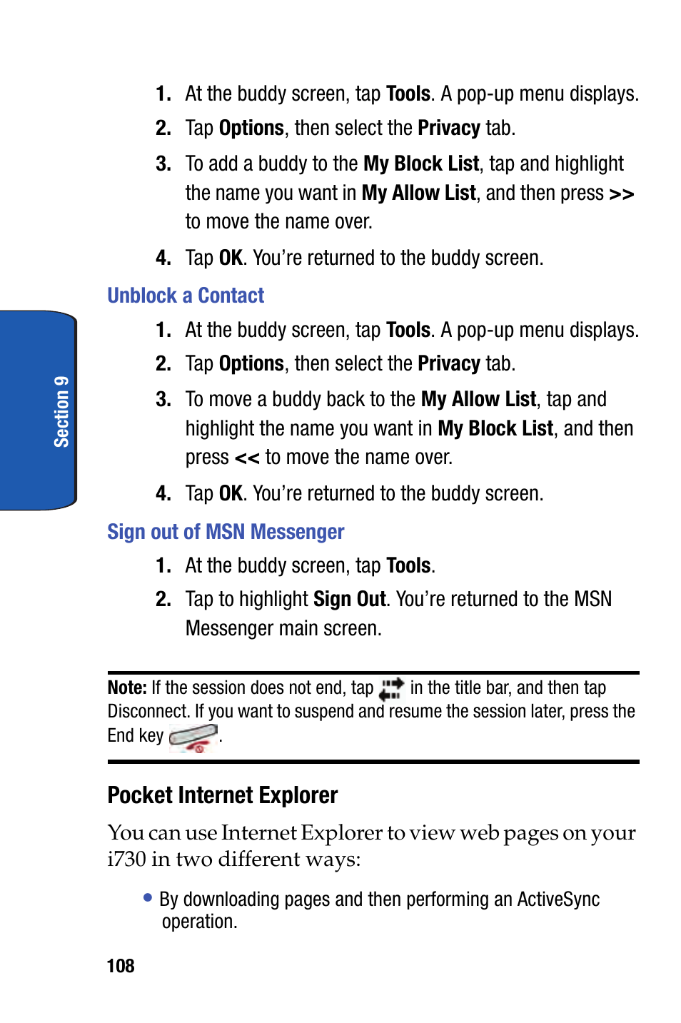 Samsung SCH-i730 User Manual | Page 108 / 220
