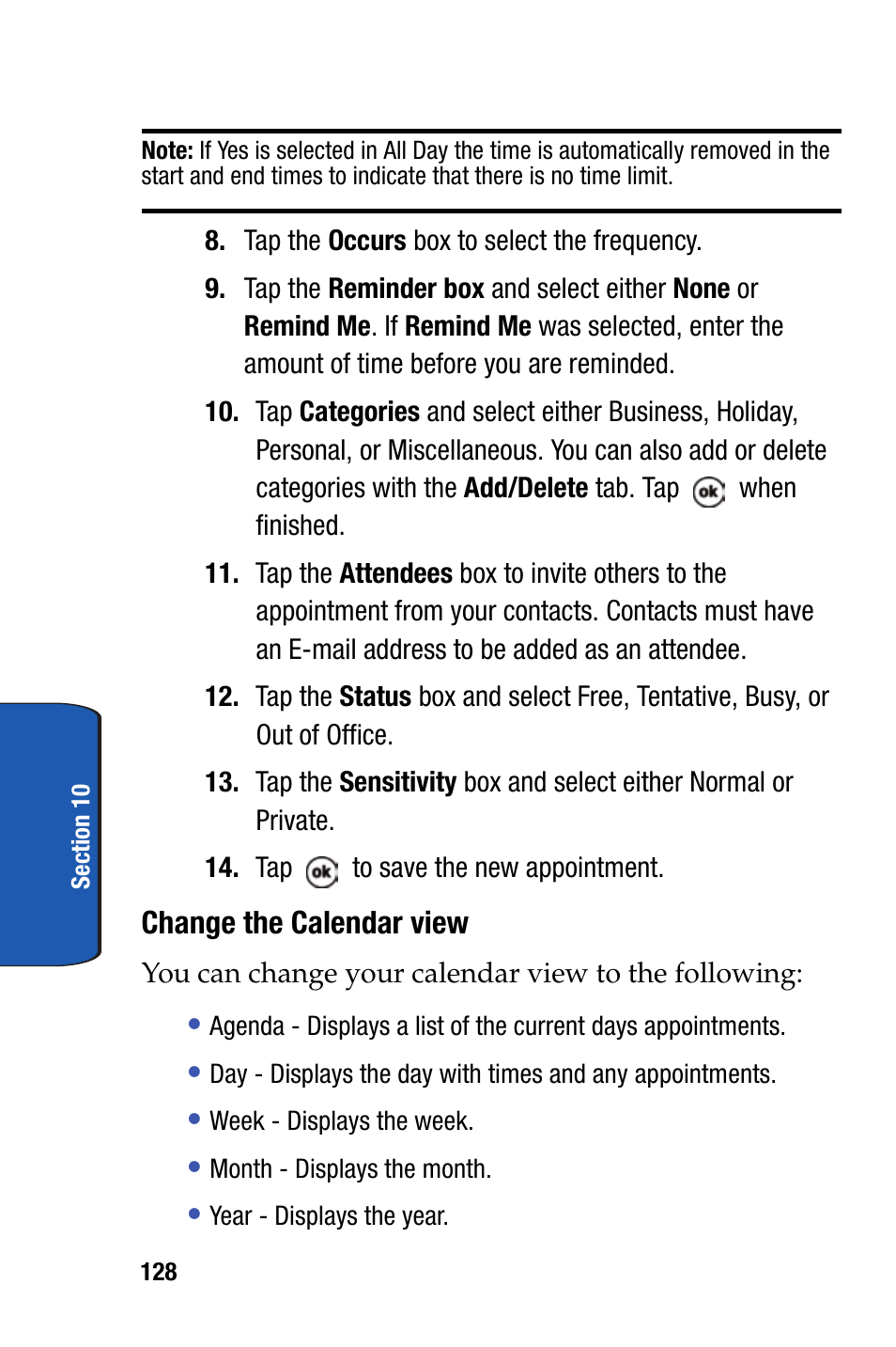 Samsung SCH-i730 User Manual | Page 128 / 220