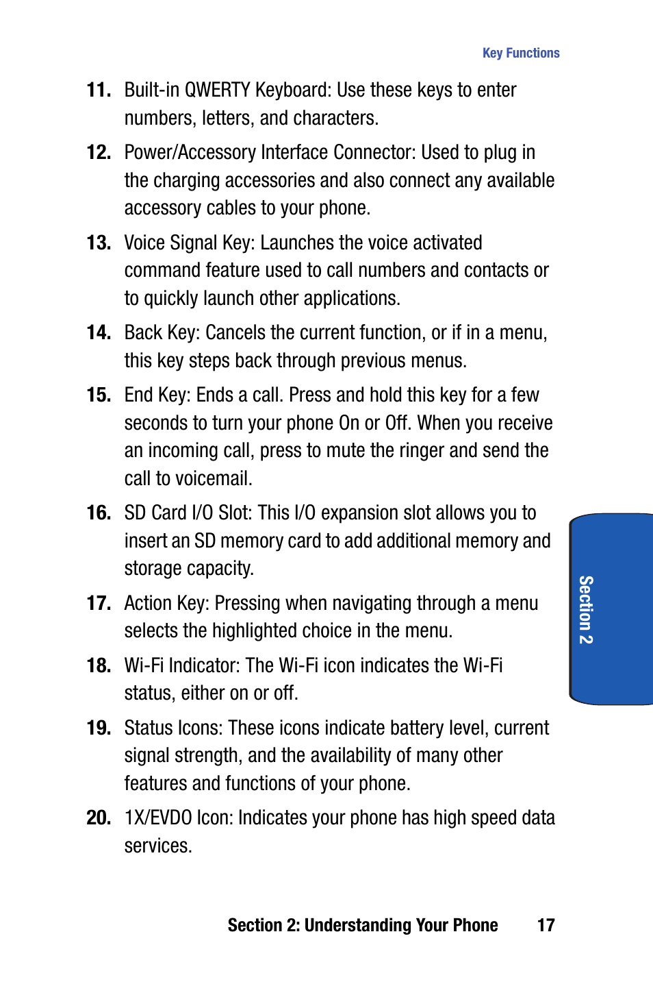 Samsung SCH-i730 User Manual | Page 17 / 220