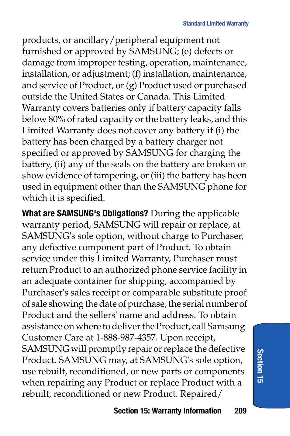 Samsung SCH-i730 User Manual | Page 209 / 220