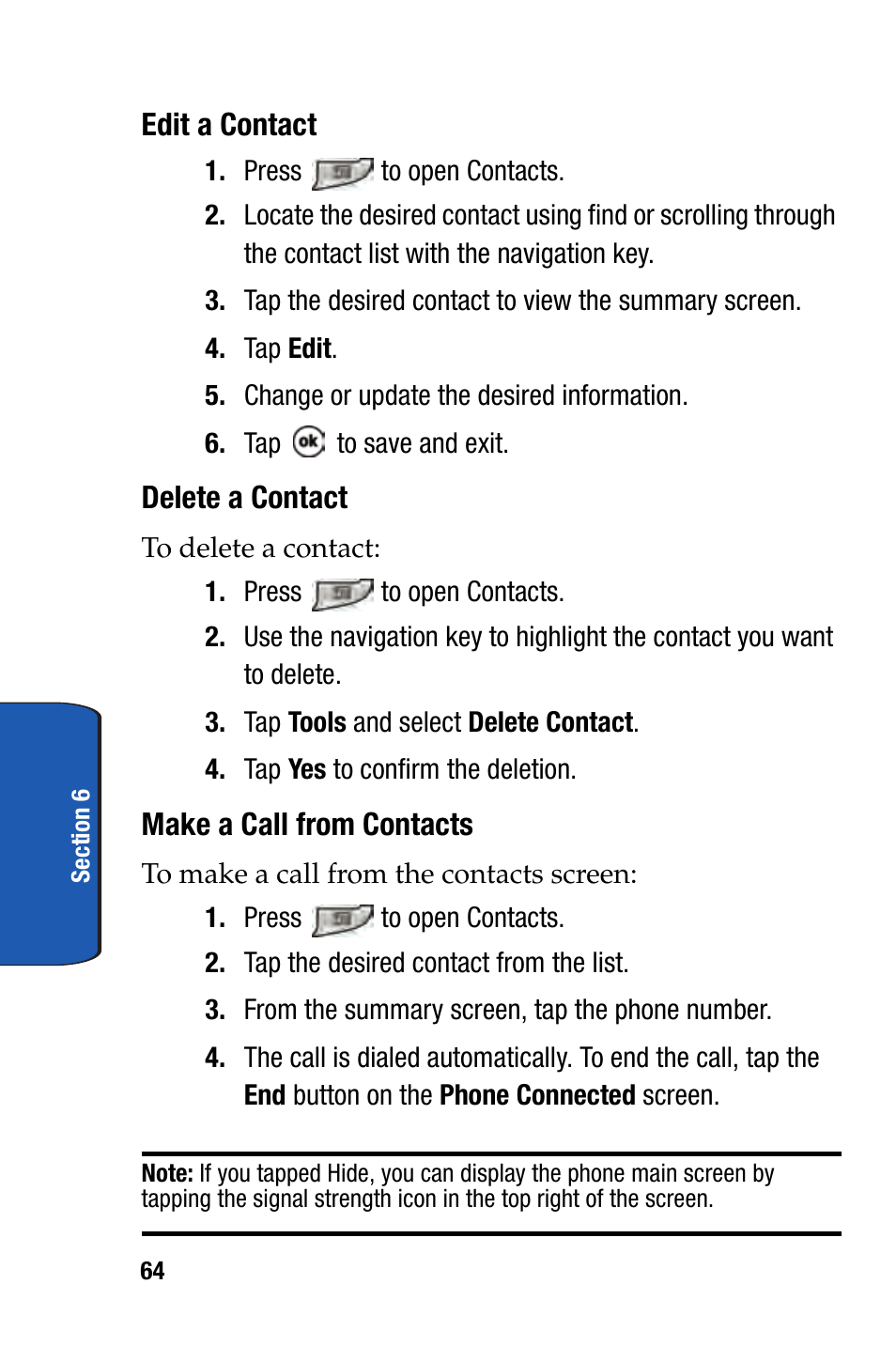 Samsung SCH-i730 User Manual | Page 64 / 220