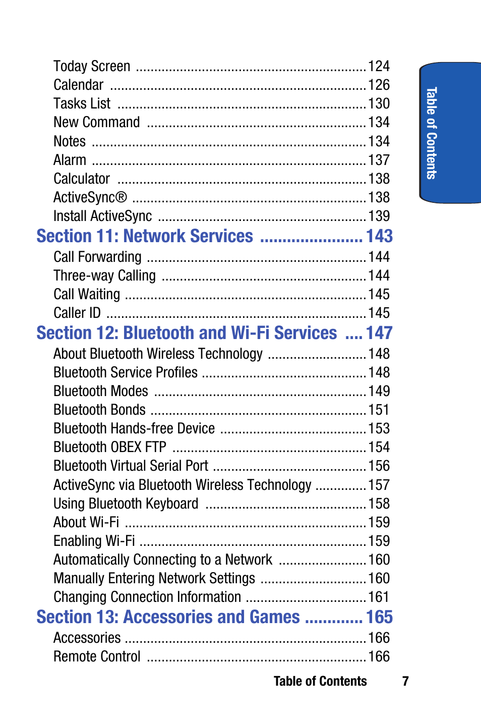 Samsung SCH-i730 User Manual | Page 7 / 220