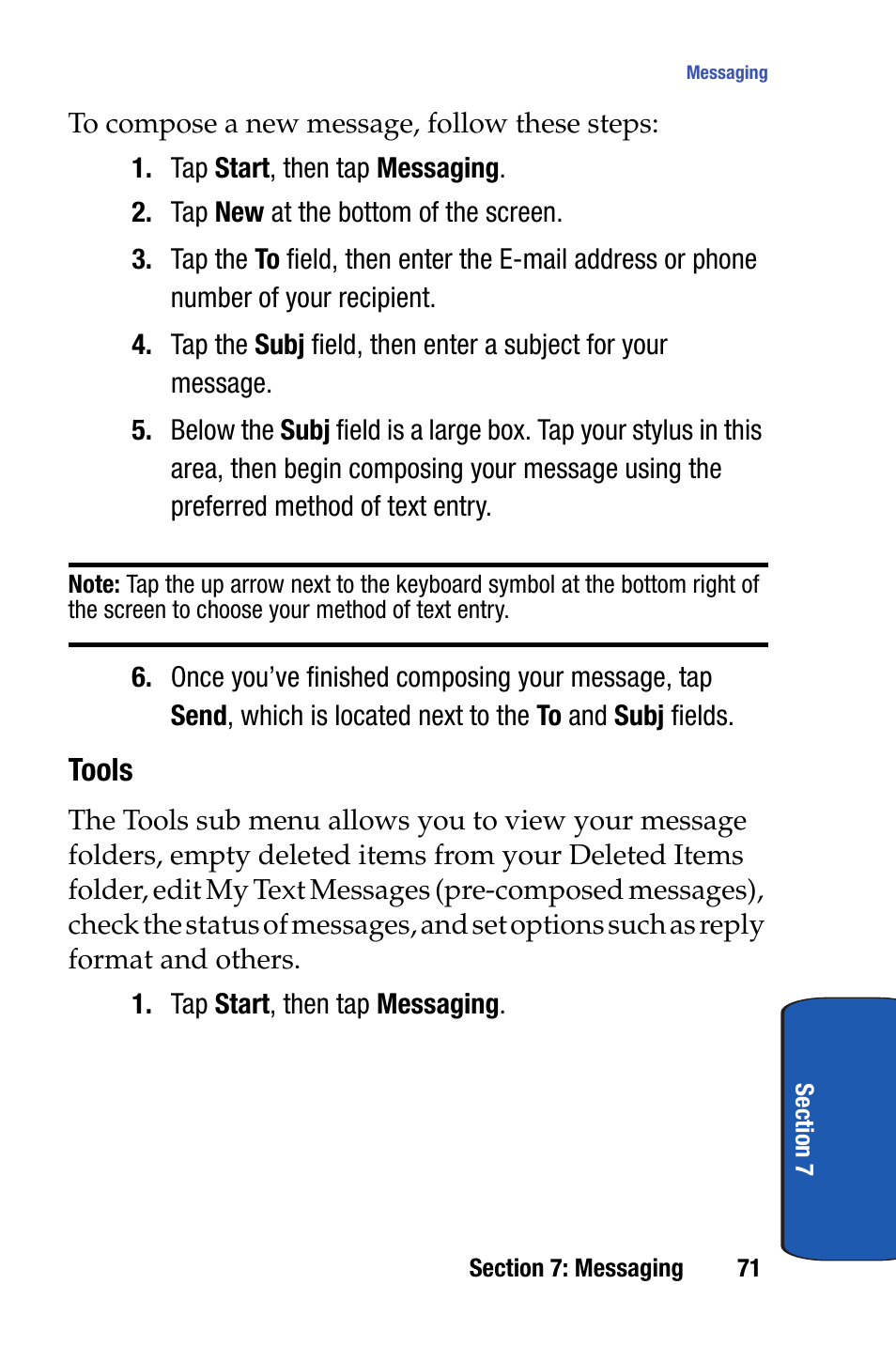 Samsung SCH-i730 User Manual | Page 71 / 220