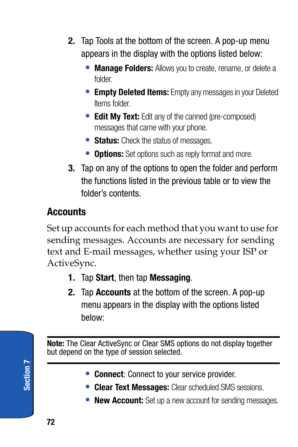 Samsung SCH-i730 User Manual | Page 72 / 220