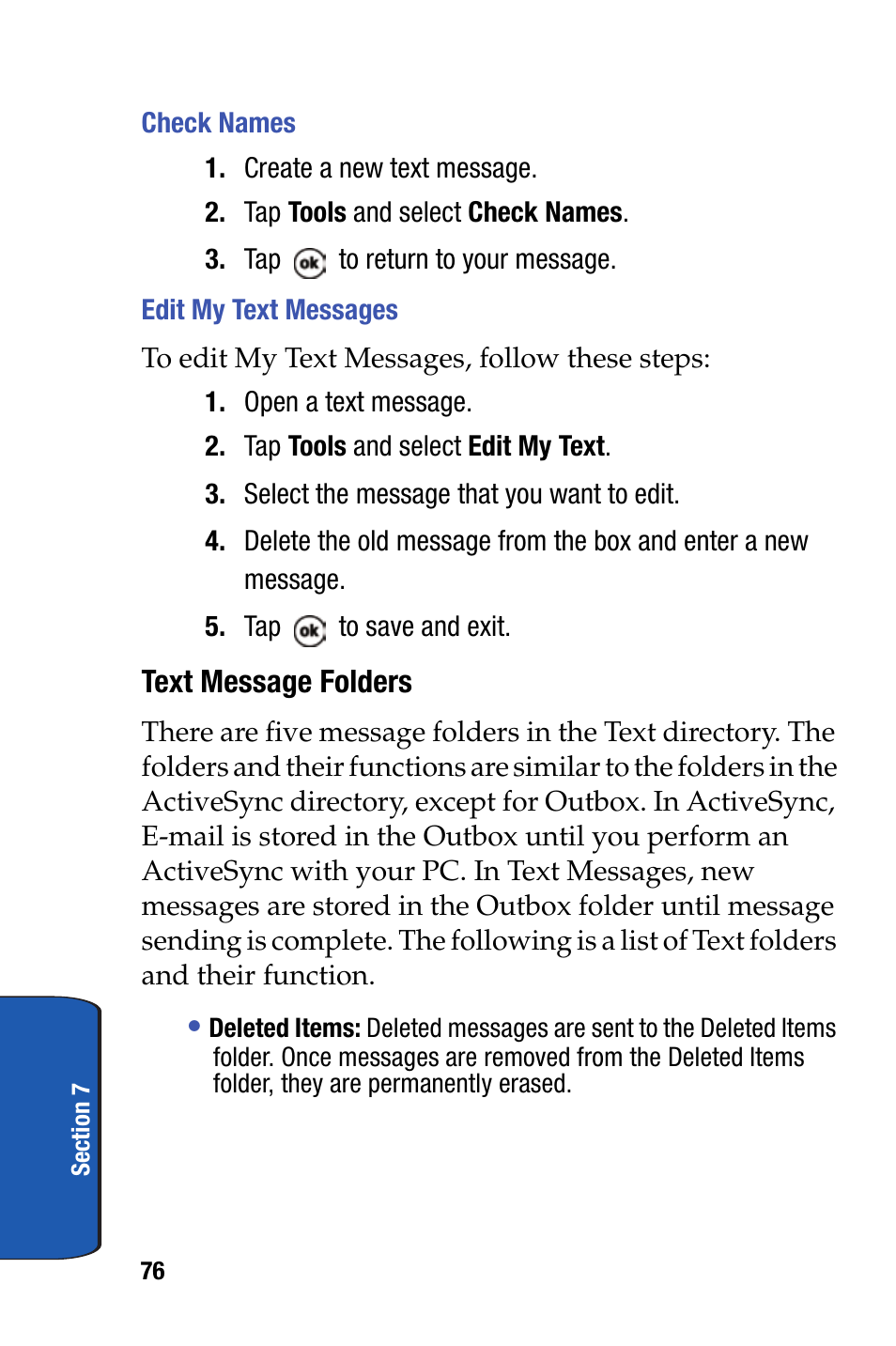 Samsung SCH-i730 User Manual | Page 76 / 220