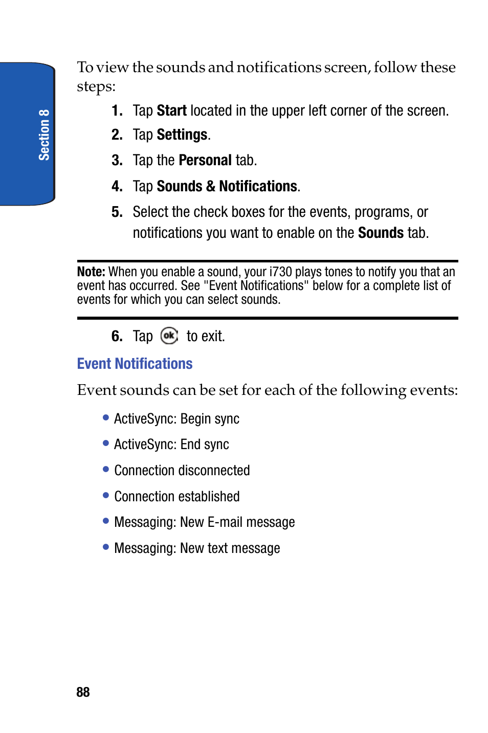 Samsung SCH-i730 User Manual | Page 88 / 220
