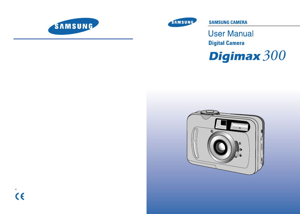 Samsung Digimax 300 User Manual | 100 pages