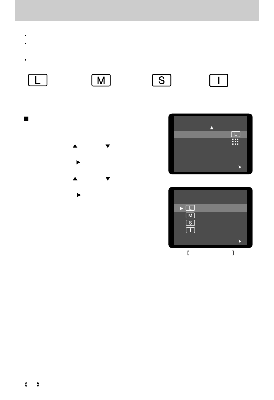 Image size, Selecting the image size | Samsung Digimax 300 User Manual | Page 40 / 100