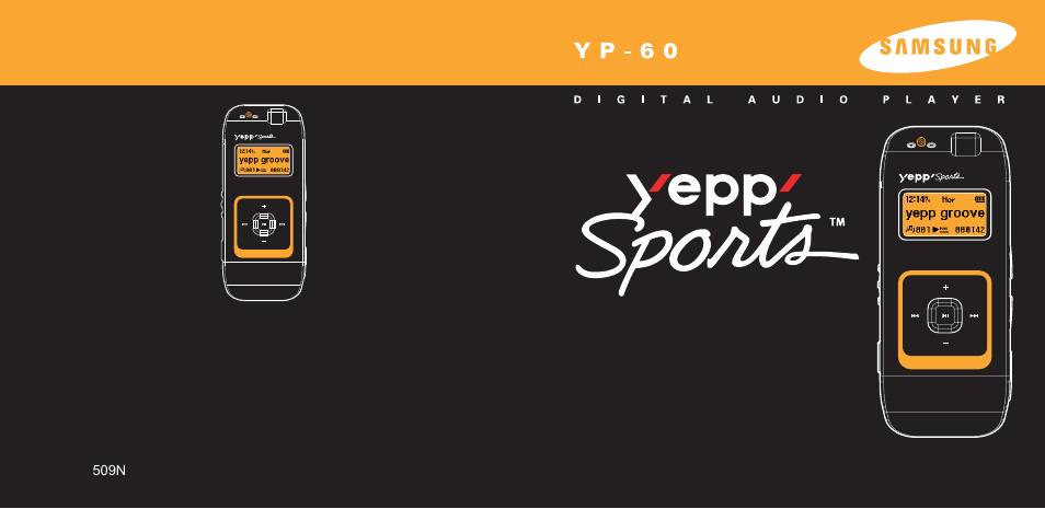Samsung YEPP Sports YP-60H User Manual | 34 pages