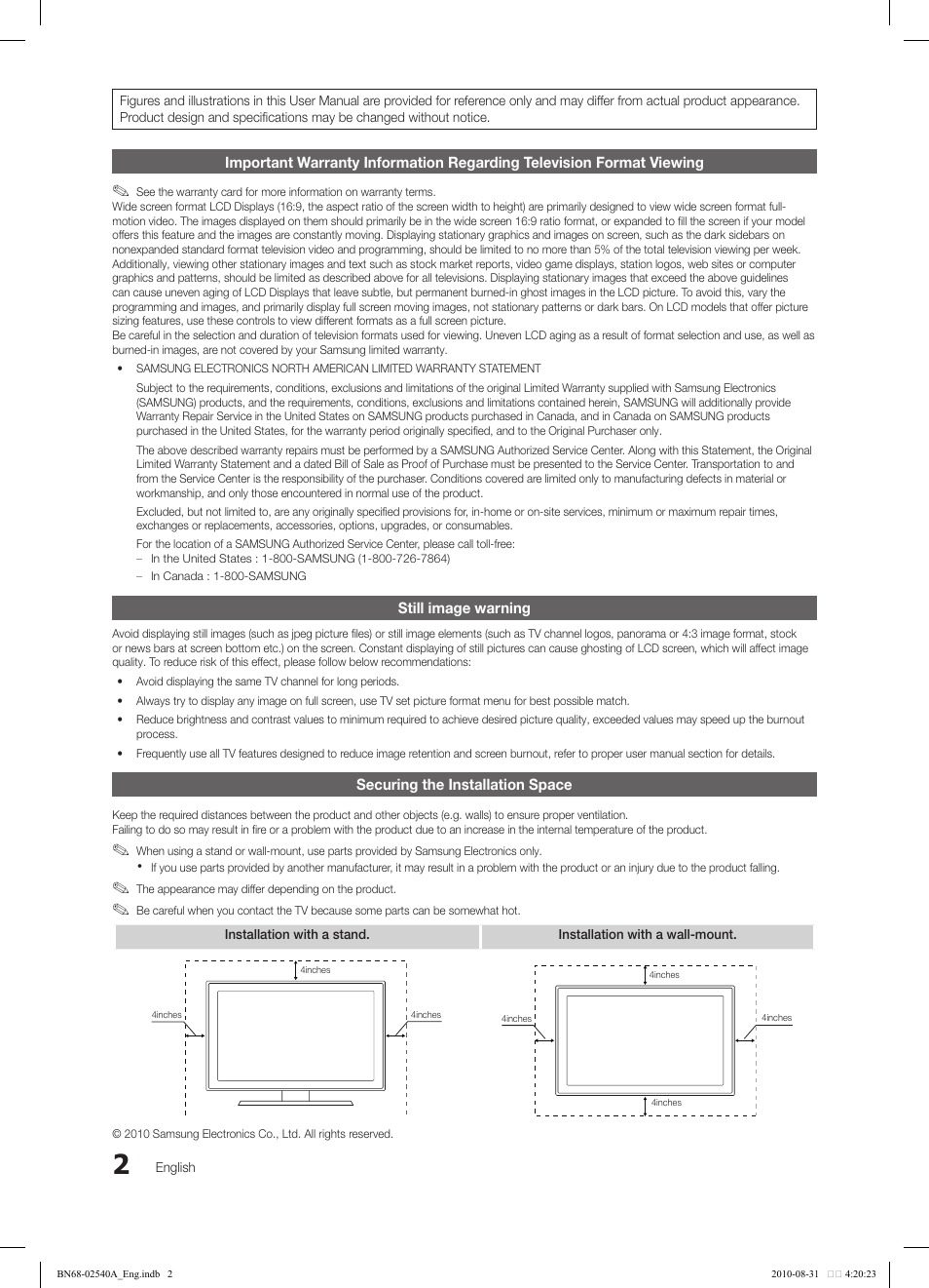 Samsung 540 User Manual | Page 2 / 41