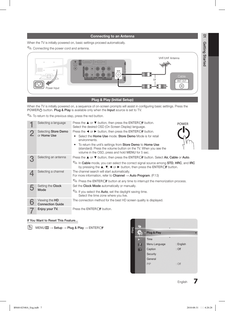 Tools | Samsung 540 User Manual | Page 7 / 41