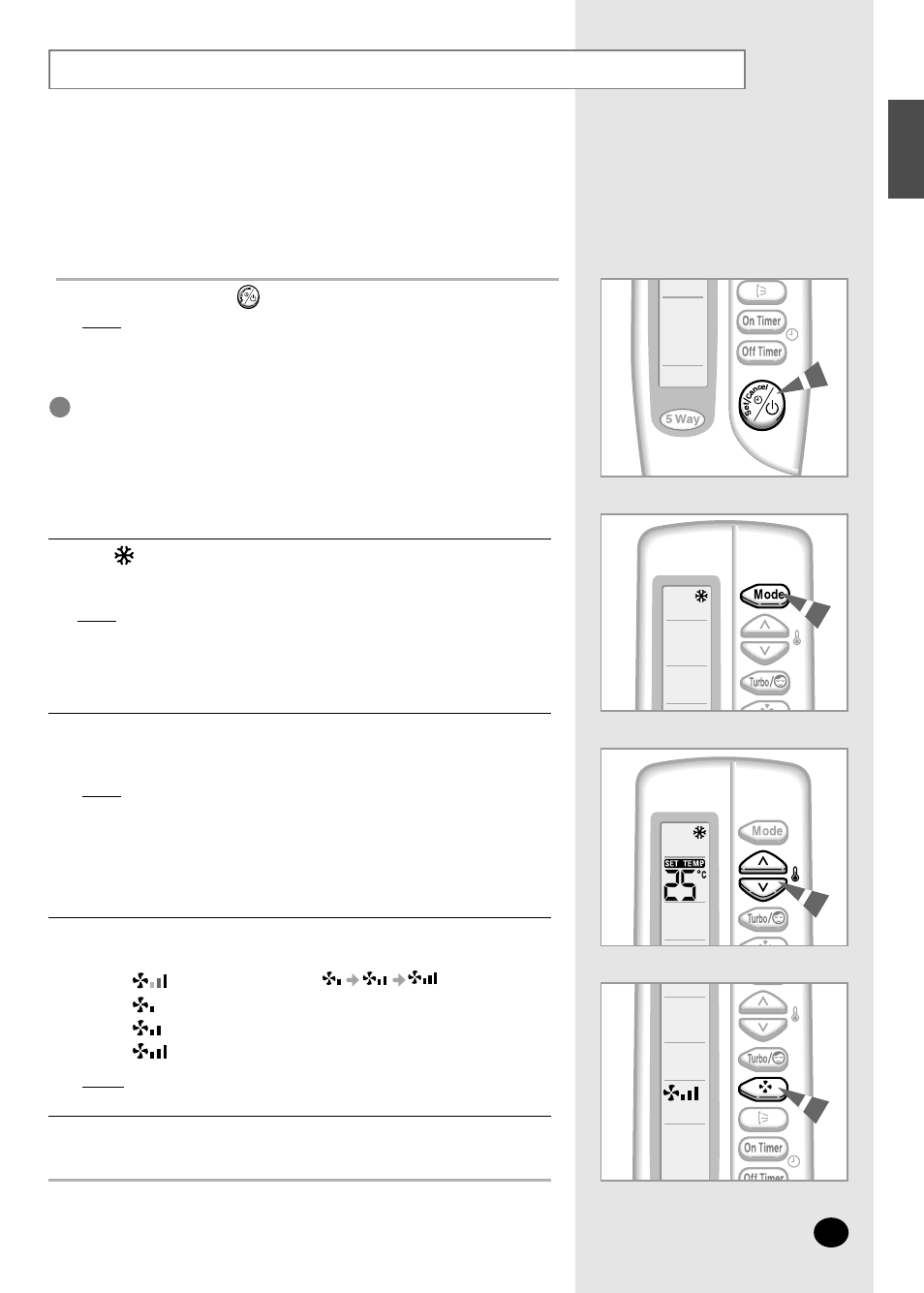 Cooling your room | Samsung AM14B1(B2)E07 User Manual | Page 11 / 24