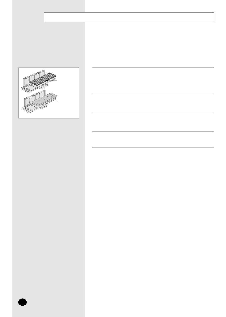 Installing a filter (option) | Samsung AM14B1(B2)E07 User Manual | Page 22 / 24
