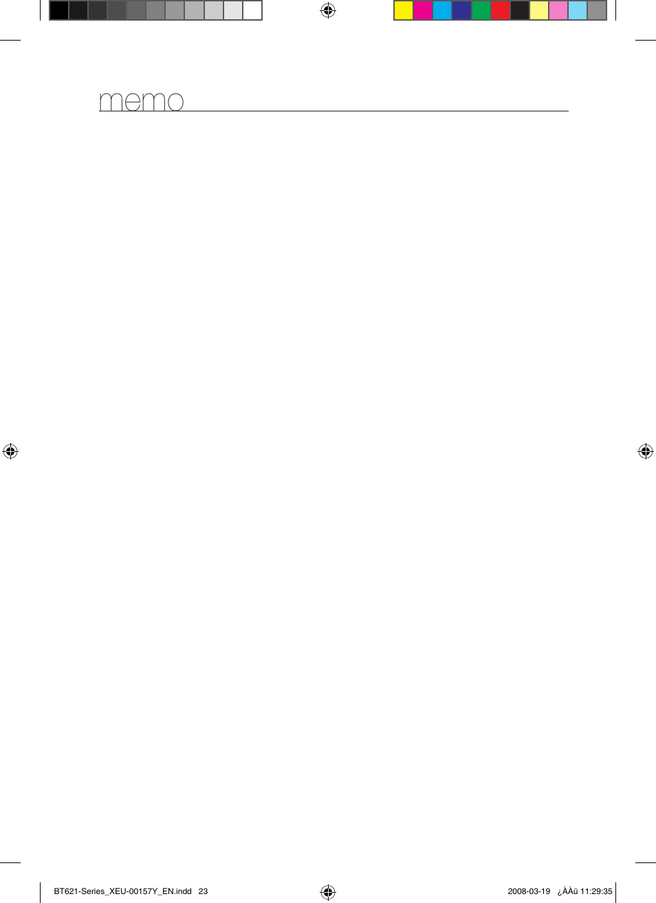 Samsung BT621 Series User Manual | Page 23 / 24
