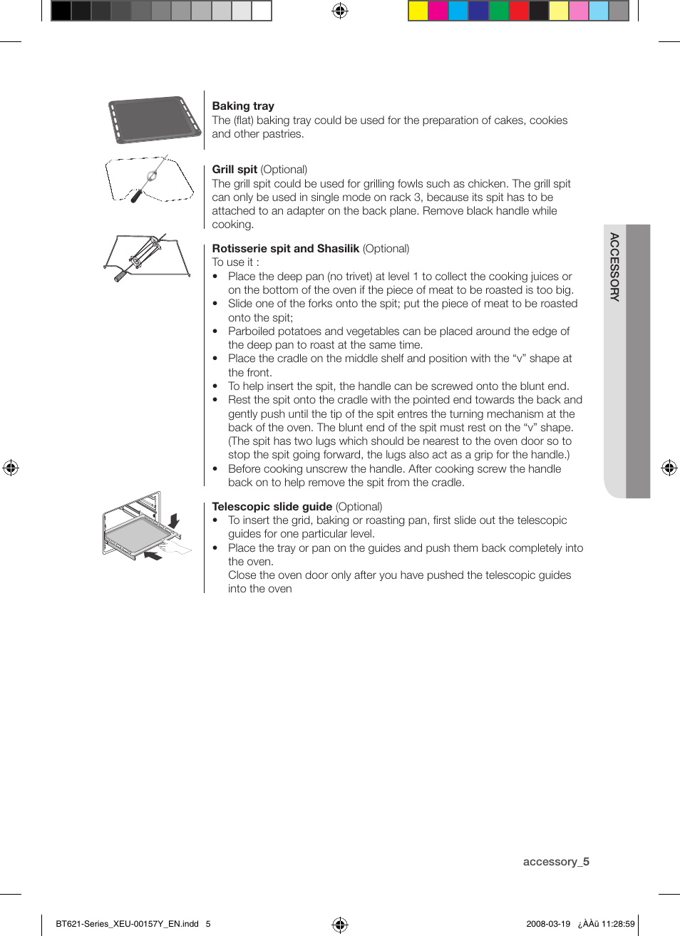 Samsung BT621 Series User Manual | Page 5 / 24
