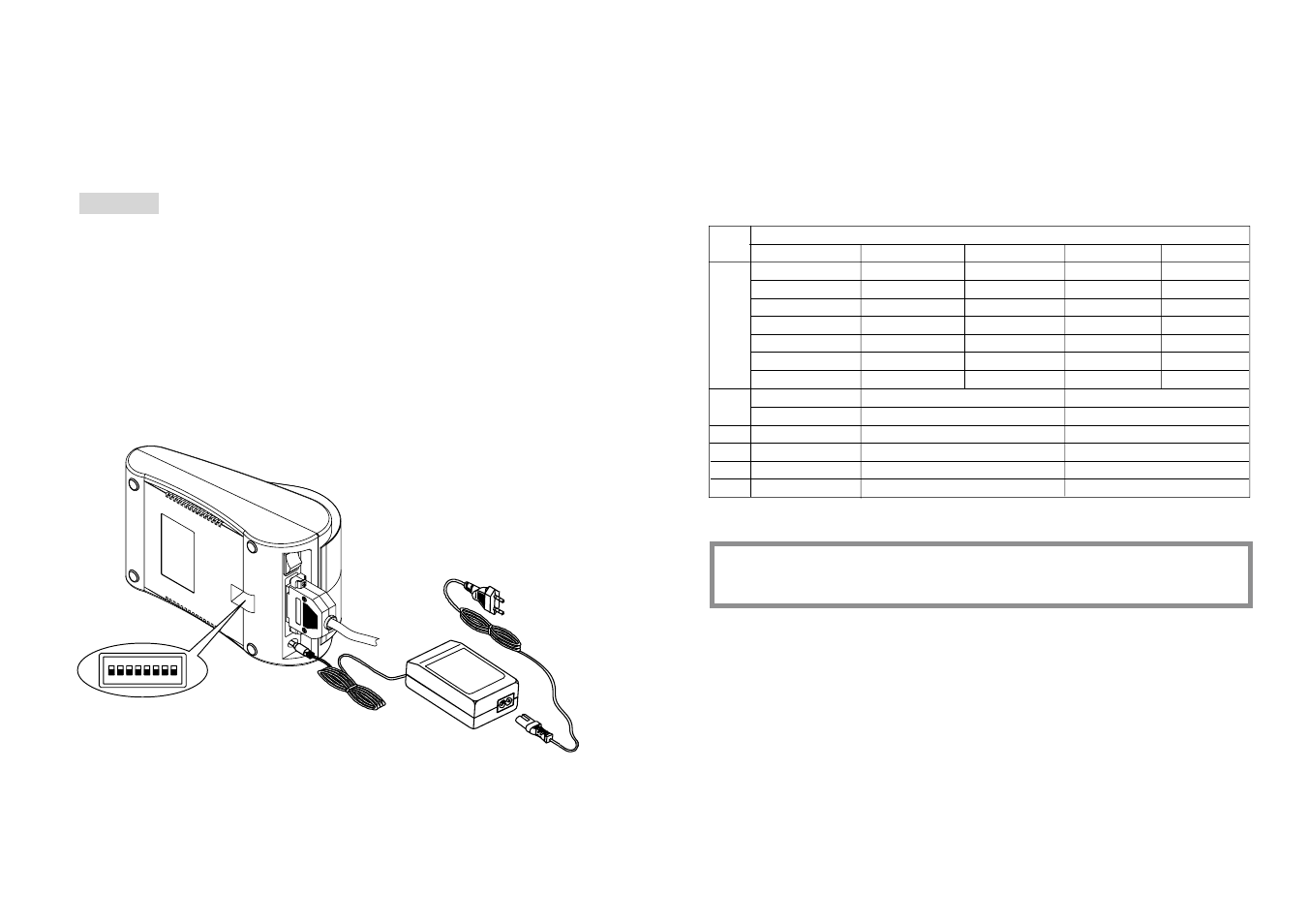 Chapter 4. setting the dip switches | Samsung STP-102S User Manual | Page 6 / 18