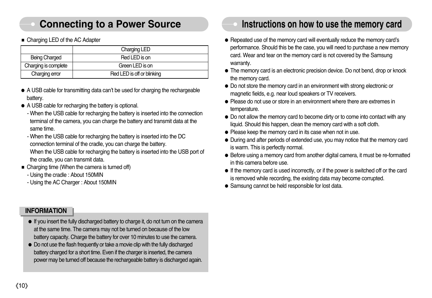 Samsung Digimax i6 User Manual | Page 11 / 90