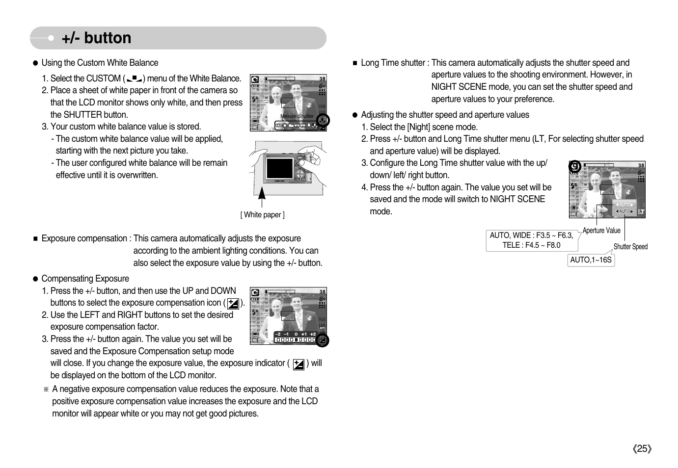 Button | Samsung Digimax i6 User Manual | Page 26 / 90