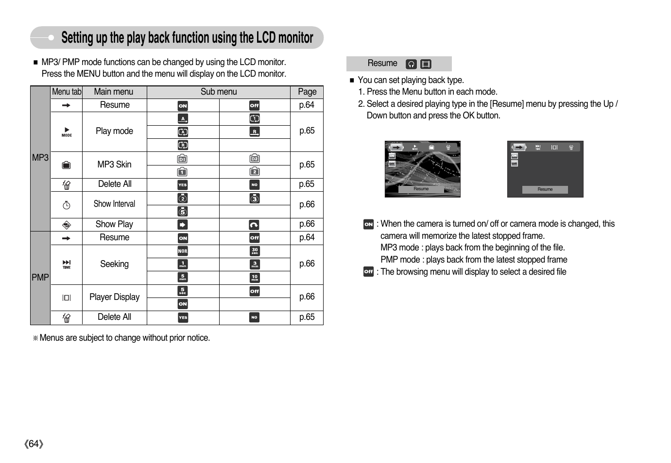Samsung Digimax i6 User Manual | Page 65 / 90