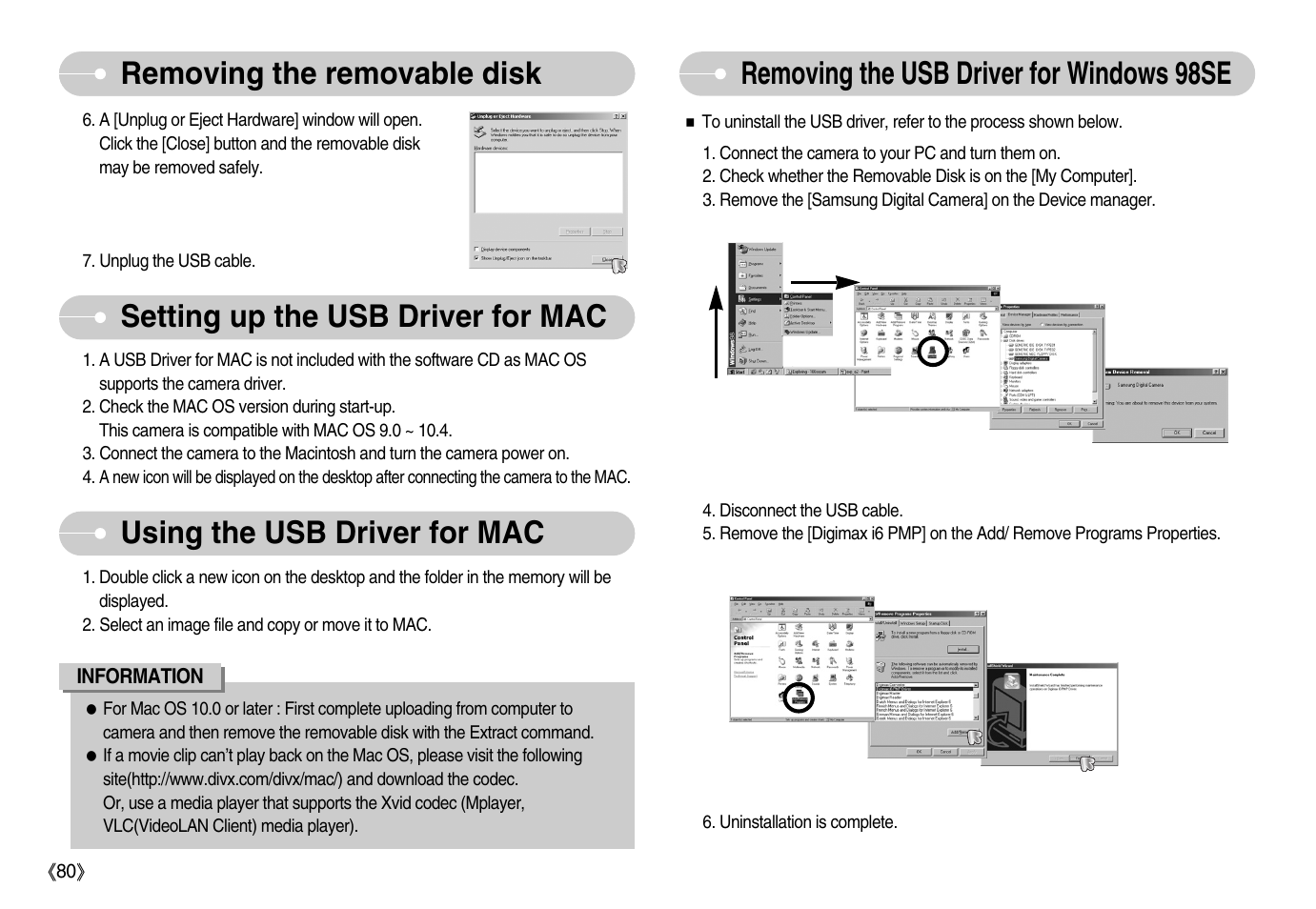 Samsung Digimax i6 User Manual | Page 81 / 90