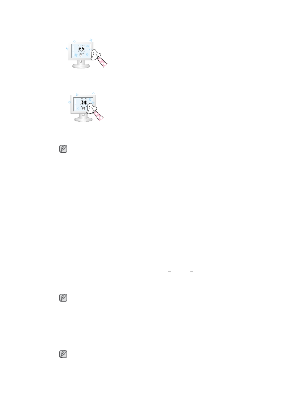 Symptoms and recommended actions, Check list, Problems related to the installation (pc mode) | Samsung 400MX User Manual | Page 17 / 21