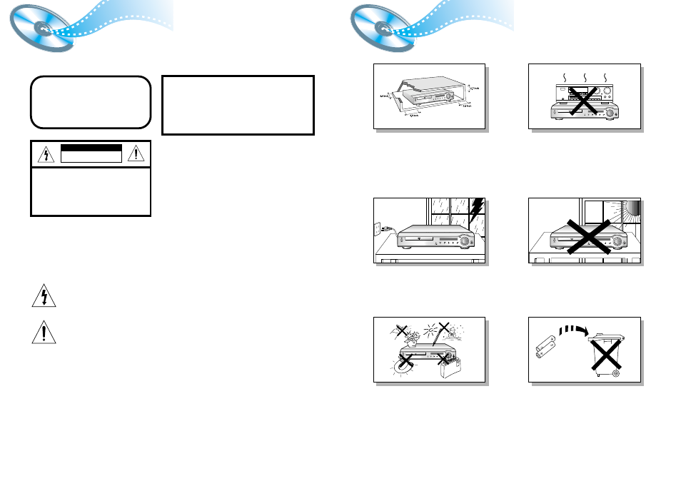 Preparation, Safety warnings, Precautions | Precautions safety warnings, Phones | Samsung HT-DM550 User Manual | Page 2 / 25