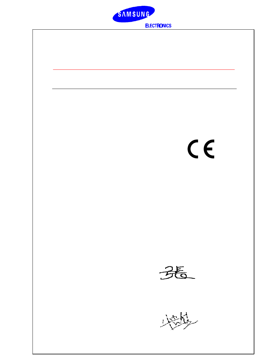 Eu declaration of conformity (rtte), Digital keyphone system " i dcs100 | Samsung DS-5038S  EN User Manual | Page 6 / 34