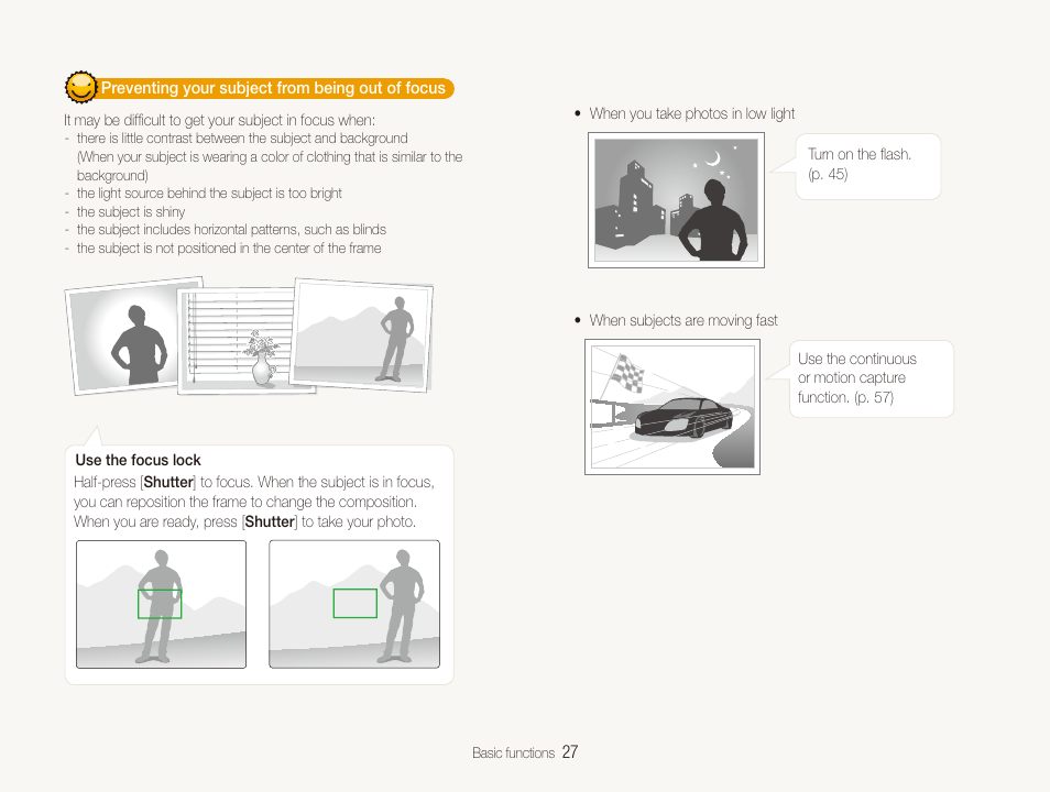 Samsung DualView TL210 User Manual | Page 28 / 108