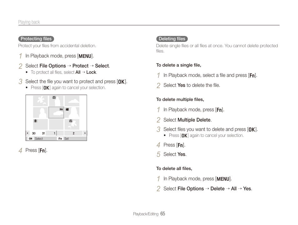 Samsung DualView TL210 User Manual | Page 66 / 108
