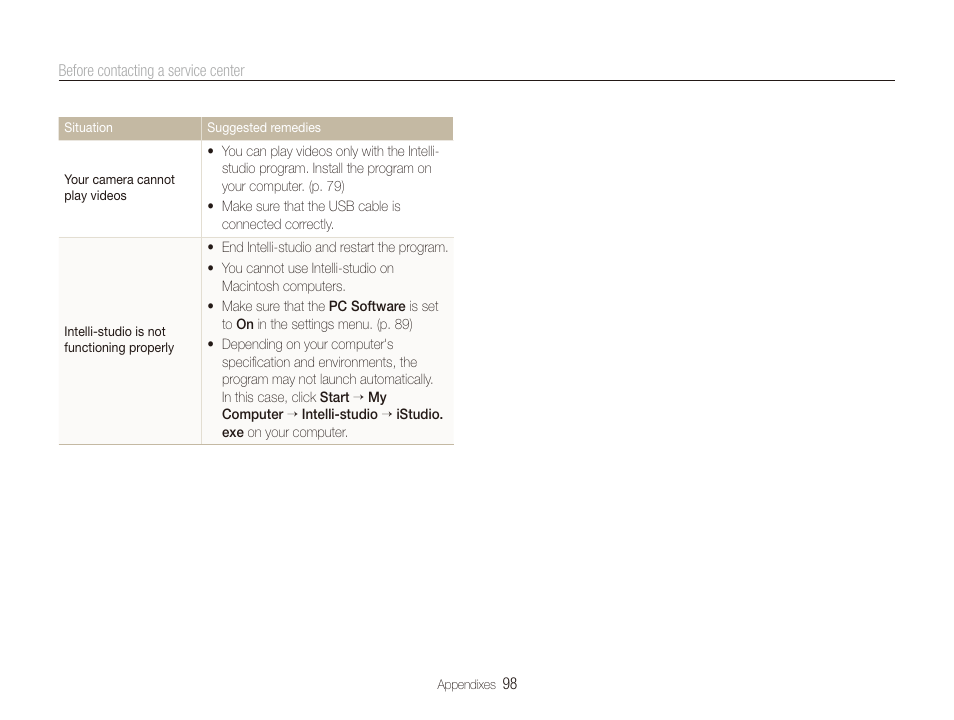 Samsung DualView TL210 User Manual | Page 99 / 108