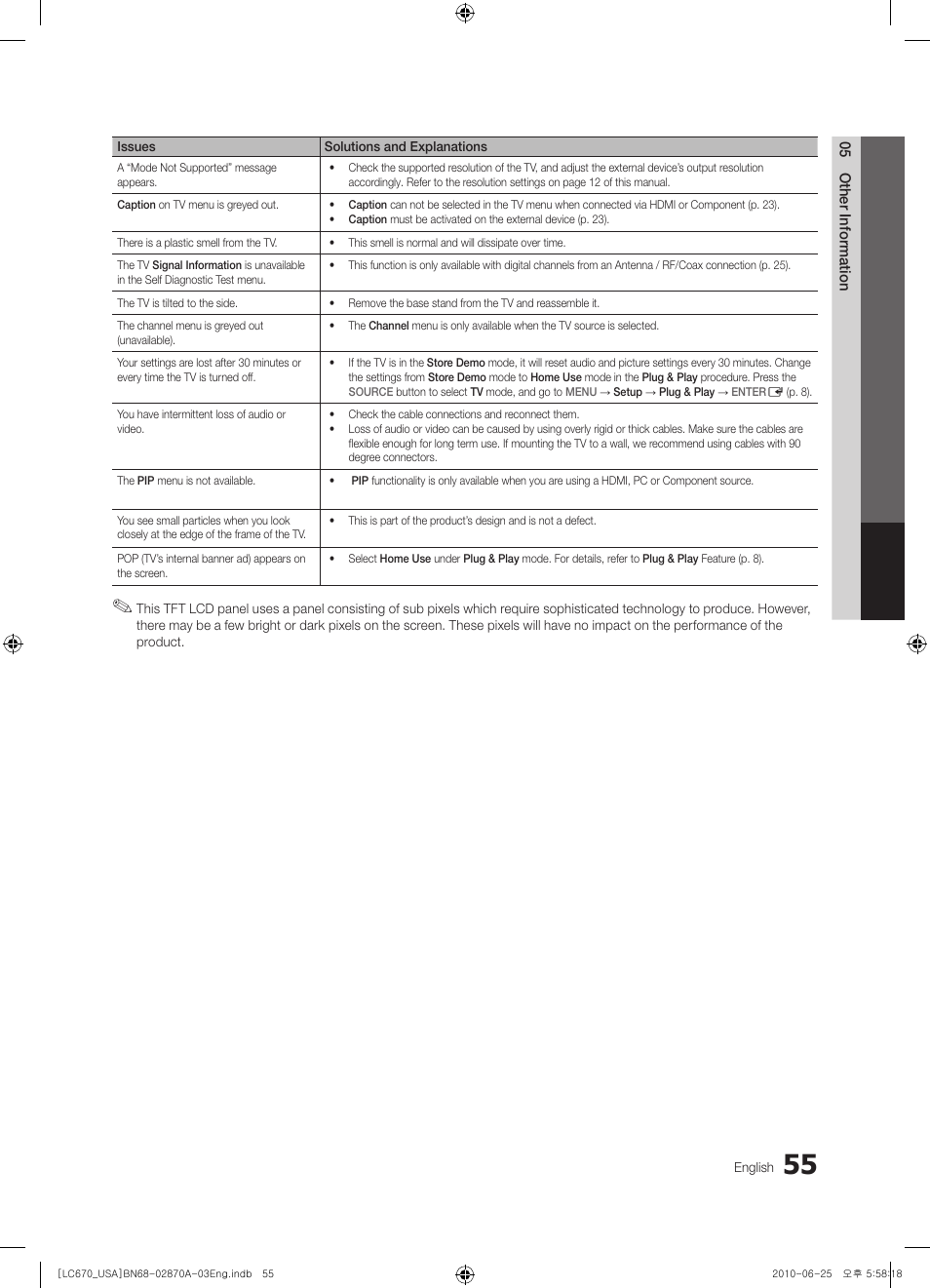 Samsung 670 User Manual | Page 55 / 60